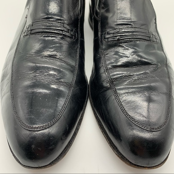 Florsheim Leather Slip On Loafers in Black Size 8.5D - Picture 5 of 11